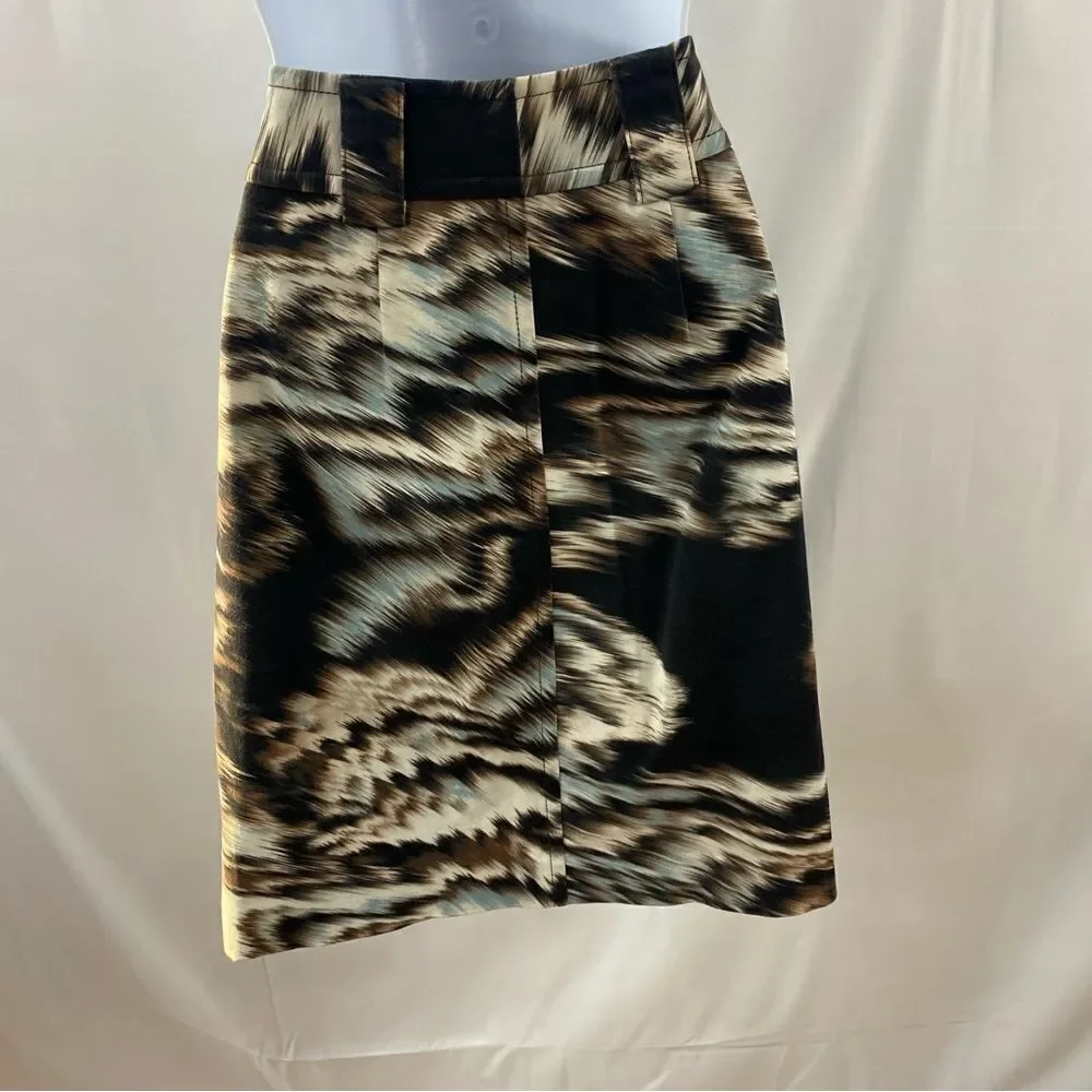 Etcétera Button Down Pockets Skirt